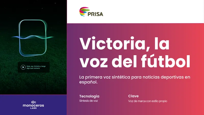 Victoria, la voz del fútbol - PRISA